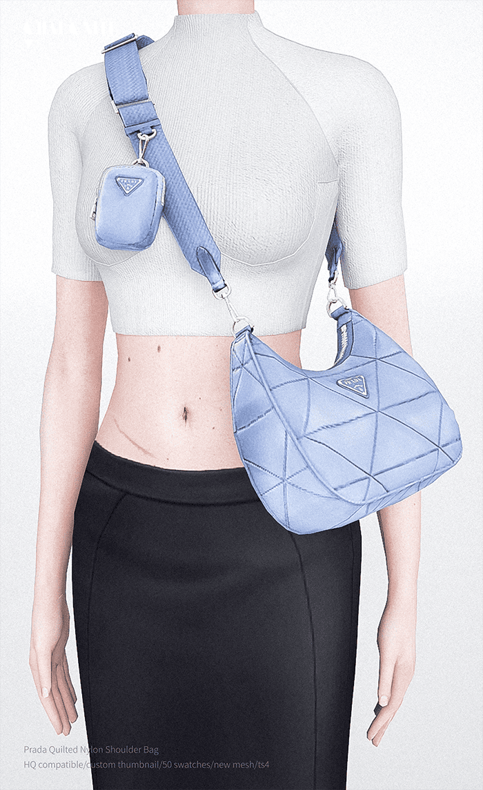 Сумка Prada "Prada Quilted Nylon Shoulder Bag"