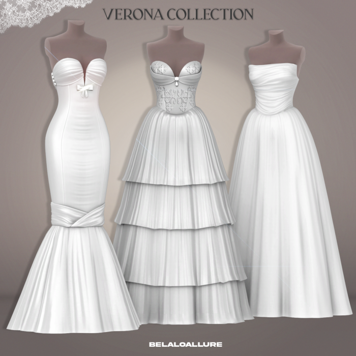 Свадебная мини-коллекция для симочек "Verona bridal collection"