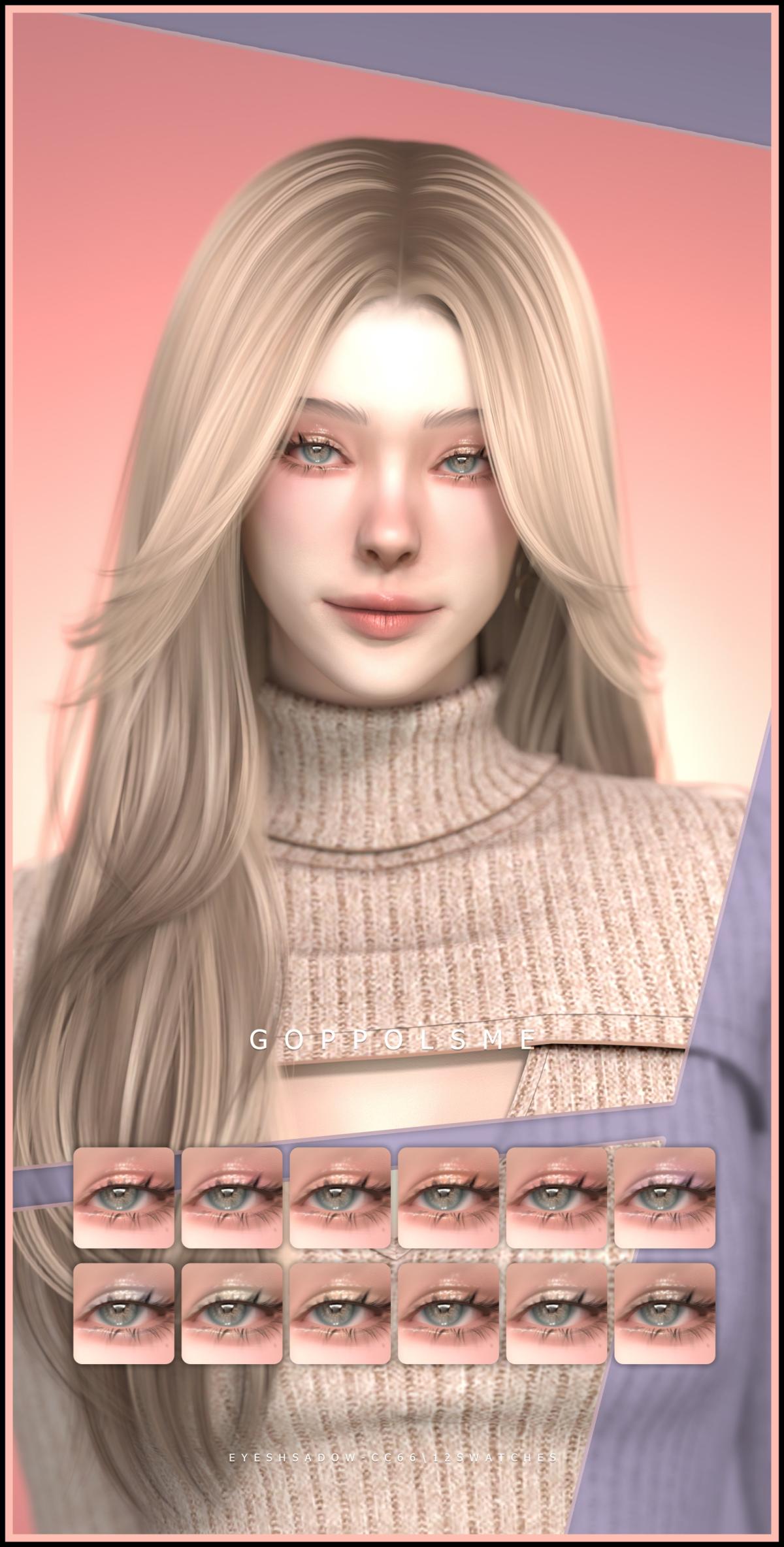 Тени для век "Eyeshadow CC 66"