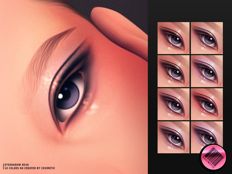 Тени для век "Rosy Veil Eyeshadow N349"