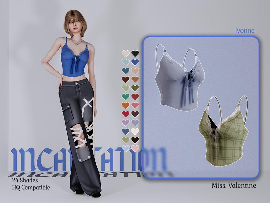 Топ для симочек "Ivonne blouse with bow"
