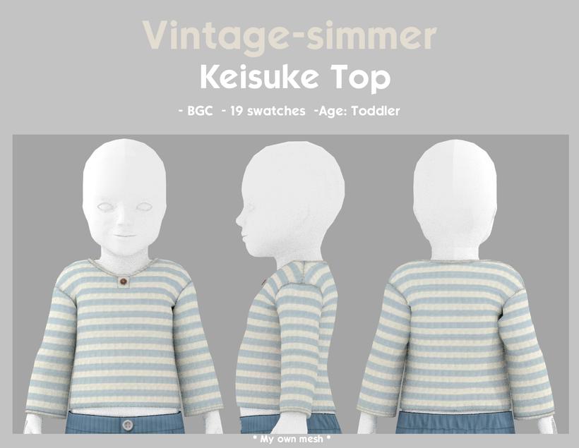 Топ для тоддлеров "Keisuke Top"