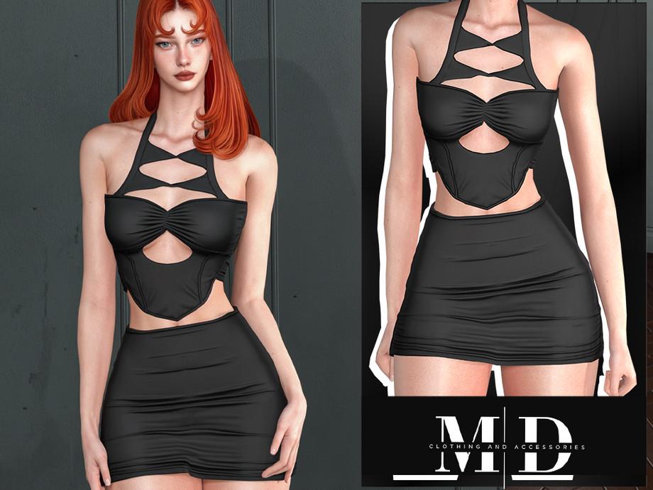 Топ и юбка для симочки "Brian two-piece set, top and skirt"