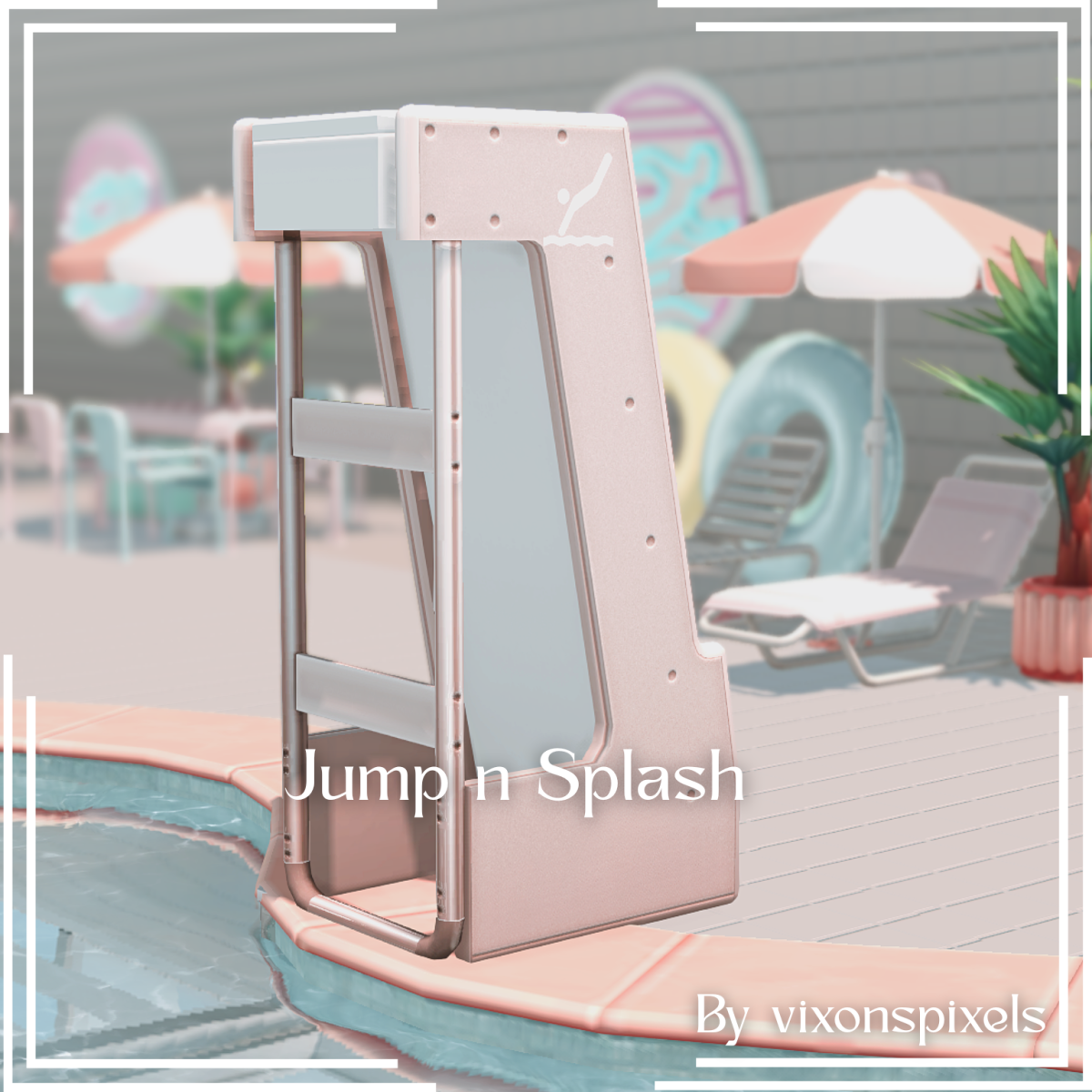 Трамплин для бассейна "Jump n Splash"