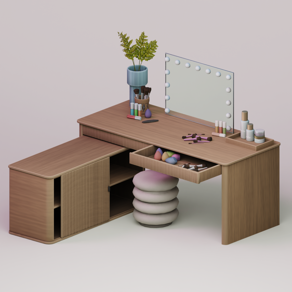 Туалетный уголок "Bare Beauty Set"