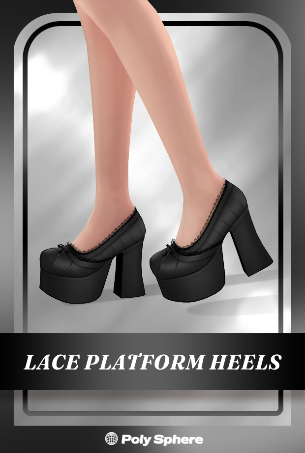 Туфли для симочек "Lace Platform Heels"
