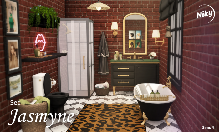 Ванная "Jasmyne Bathroom Set"