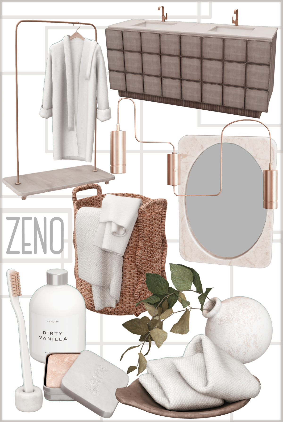 Ванная "Zeno bathroom"