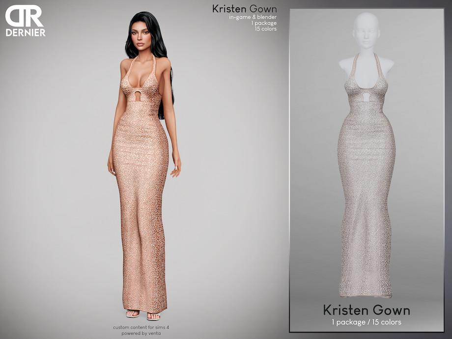 Вечернее платье для симочек "Kristen Gown"