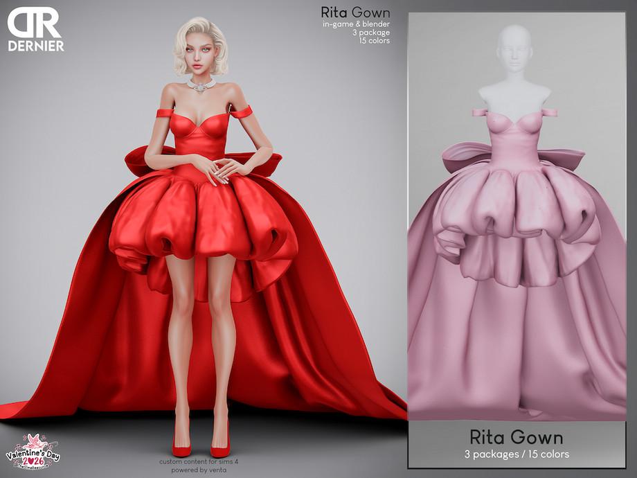 Вечернее платье "Rita Gown"