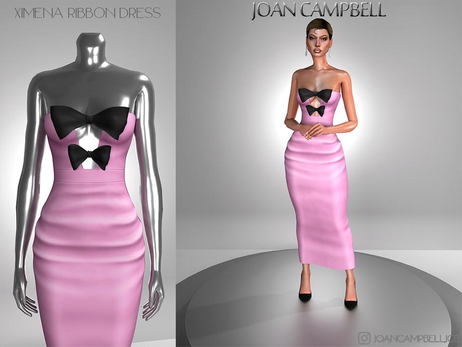 Вечернее платье "XIMENA RIBBON DRESS"