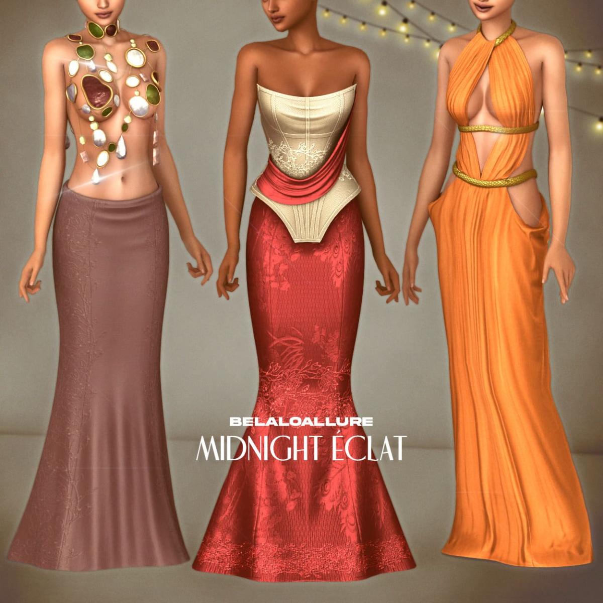 Вечерняя коллекция для симочек "Midnight Eclat cc collection"