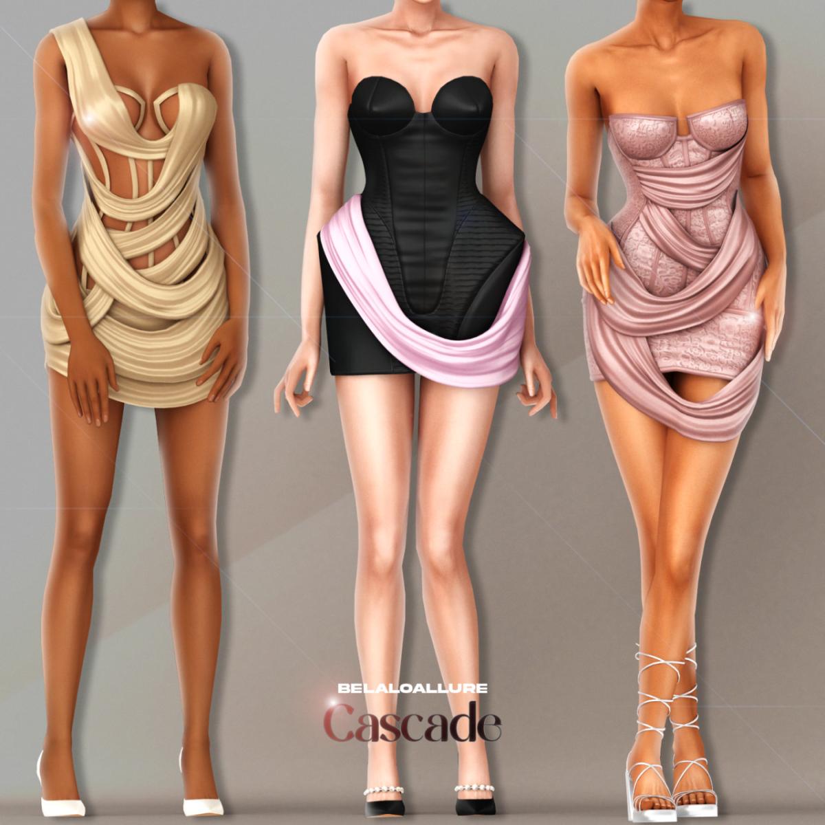 Вечерние платья "Cascade cc collection"