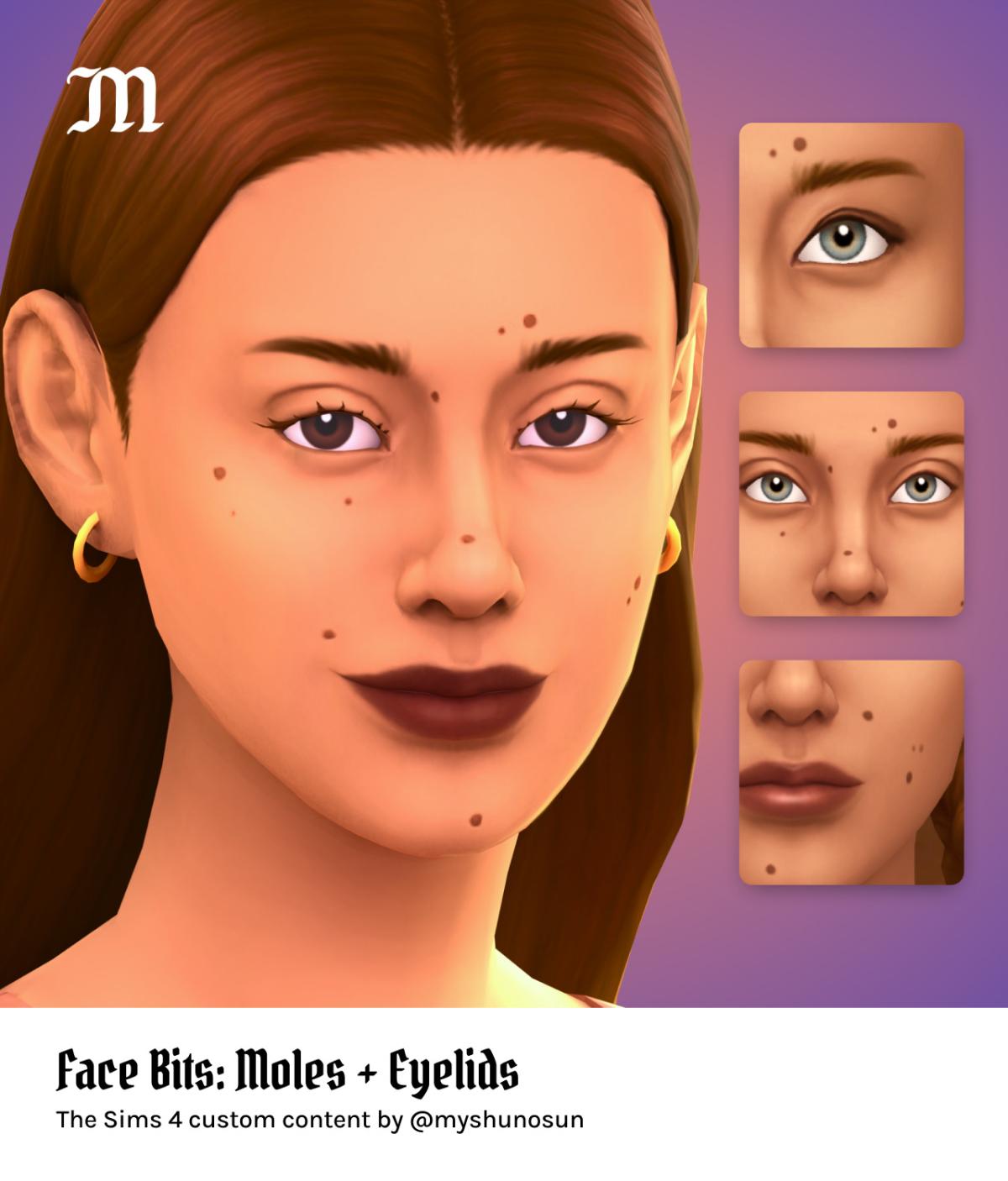 Веки и родинки "Face Bits"
