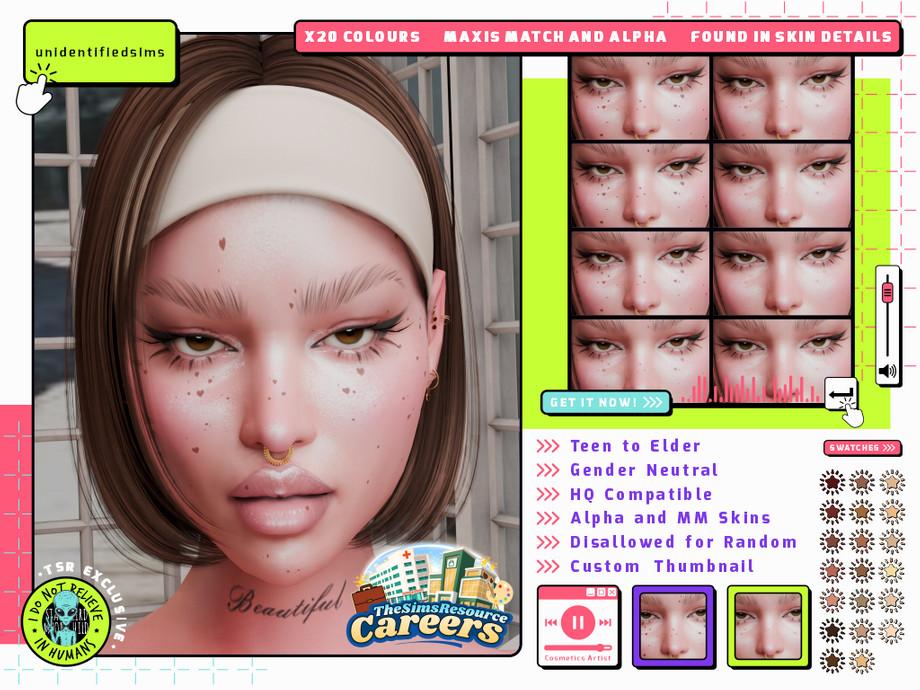 Веснушки для лица "Careers Cosmetics Artist Freckles"