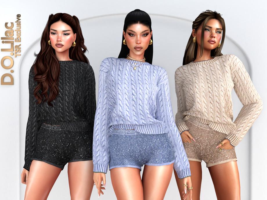 Вязанный комплект "Cozy Luxe Set"