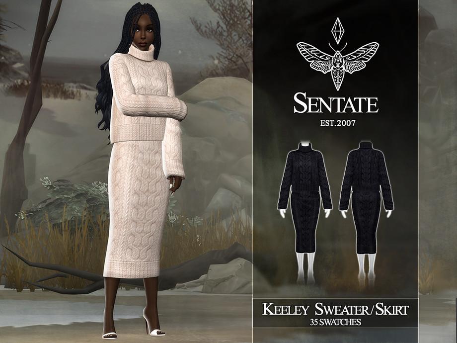 Вязанный сет для симочек "Keeley Knit Set"