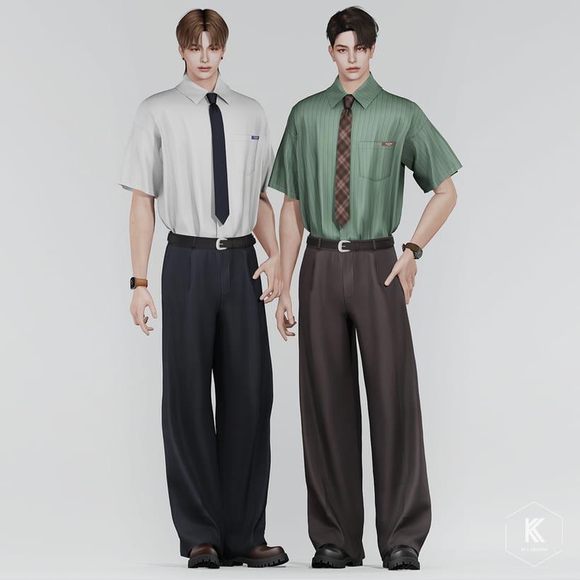 Винтажный комплект для симов "Oversized vintage set"