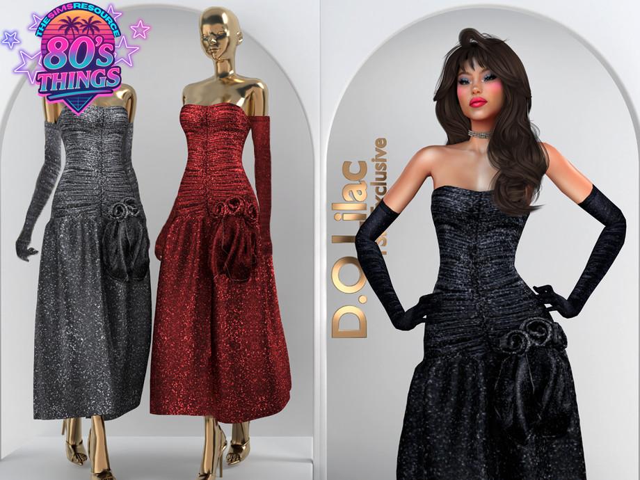 Выпускное платье "80's Glam Prom Dress DO2071"