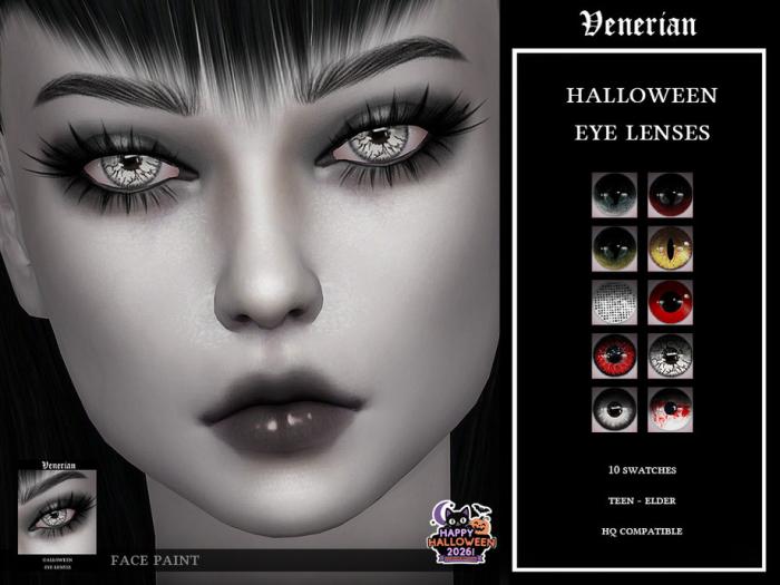 Хэллоуинские линзы "Halloween Eye Lenses Halloween 2026"