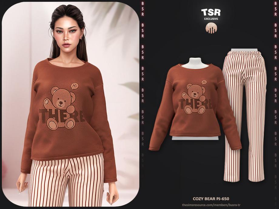 Женская пижама "SET-Cozy Bear PJ- 650"