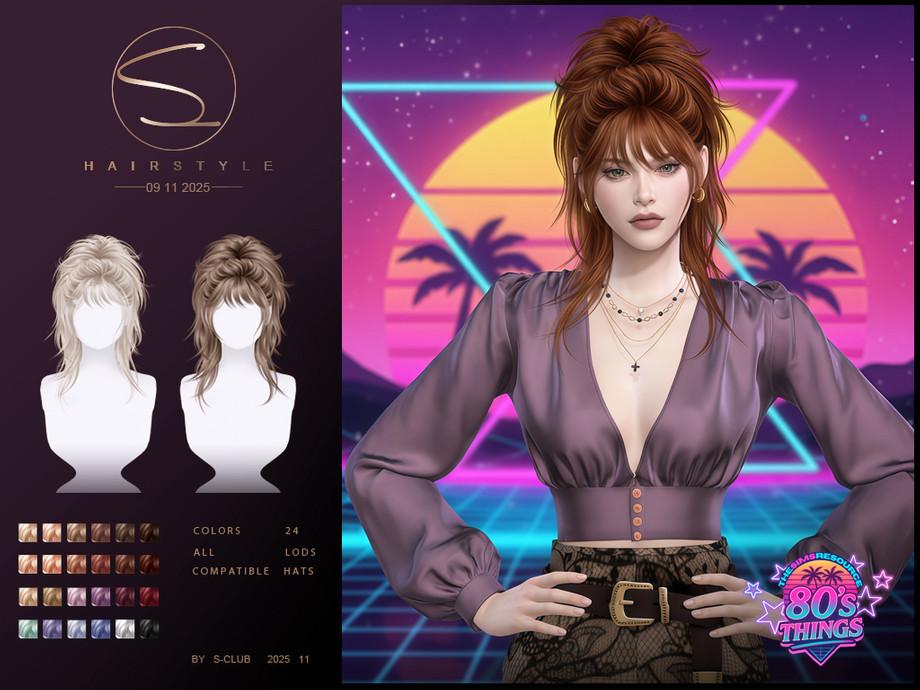 Женская прическа "(80's Things) S-CLUB_091125_Retro hairstyles"