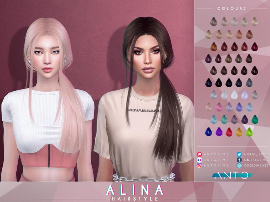 Женская прическа "Alina hairstyle"