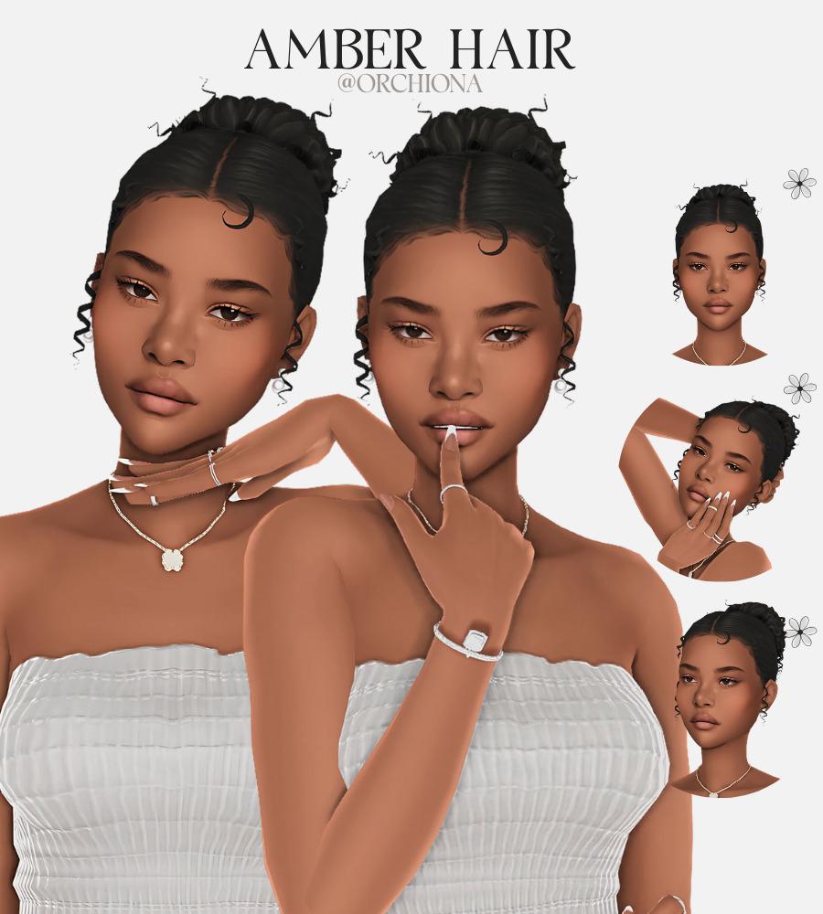 Женская прическа "AMBER HAIR"