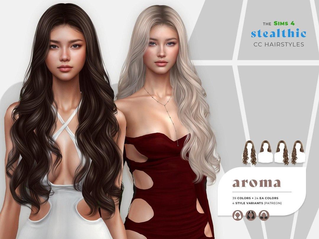 Женская прическа "Aroma"