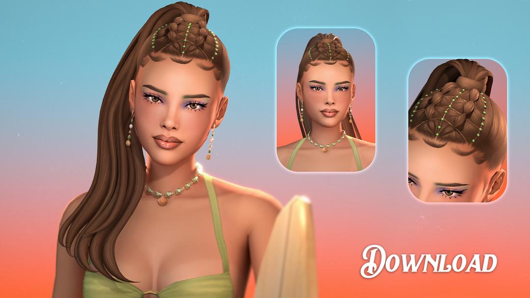 Женская прическа "Ashley Hairstyle Set"