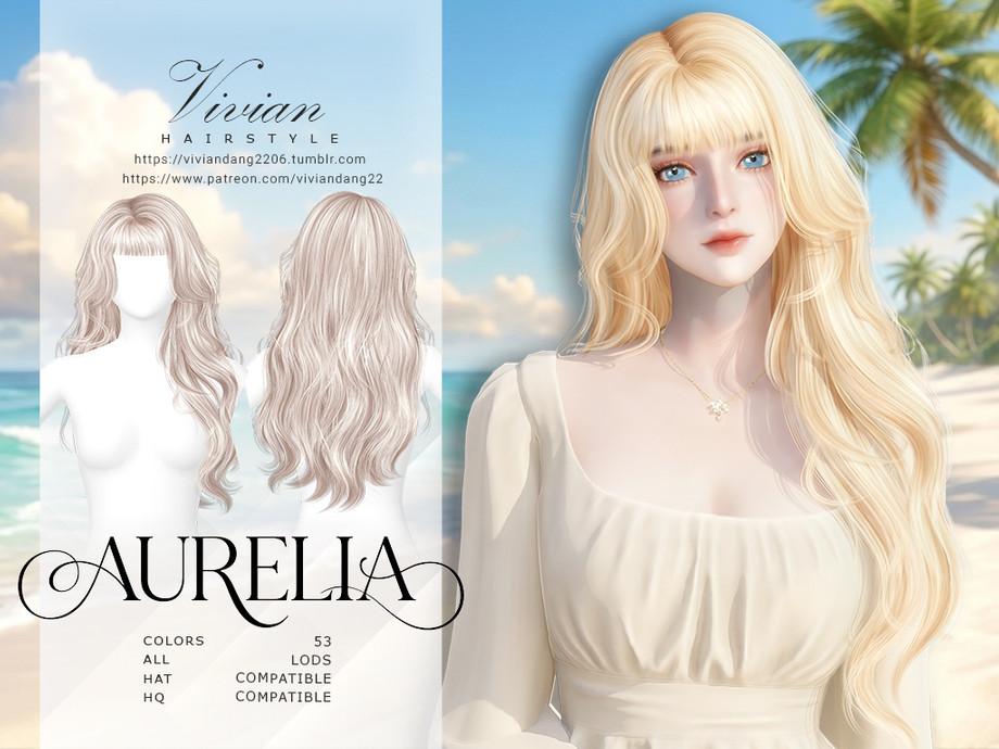 Женская прическа "Aurelia"
