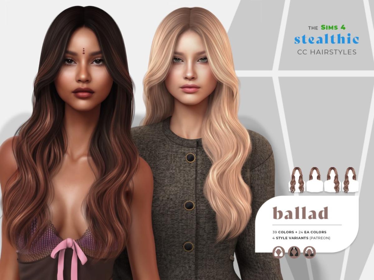 Женская прическа "Ballad Hair"