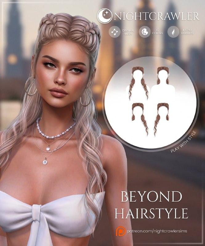 Женская прическа "BEYOND HAIR"