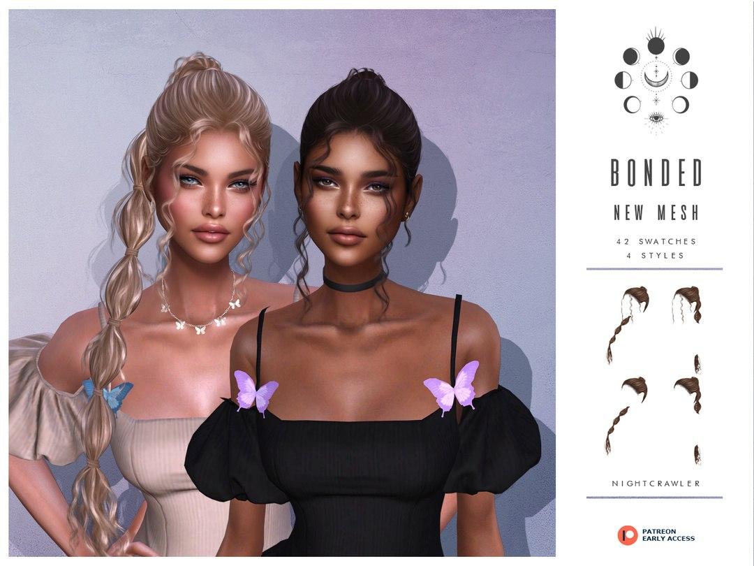 Женская прическа "BONDED HAIR"