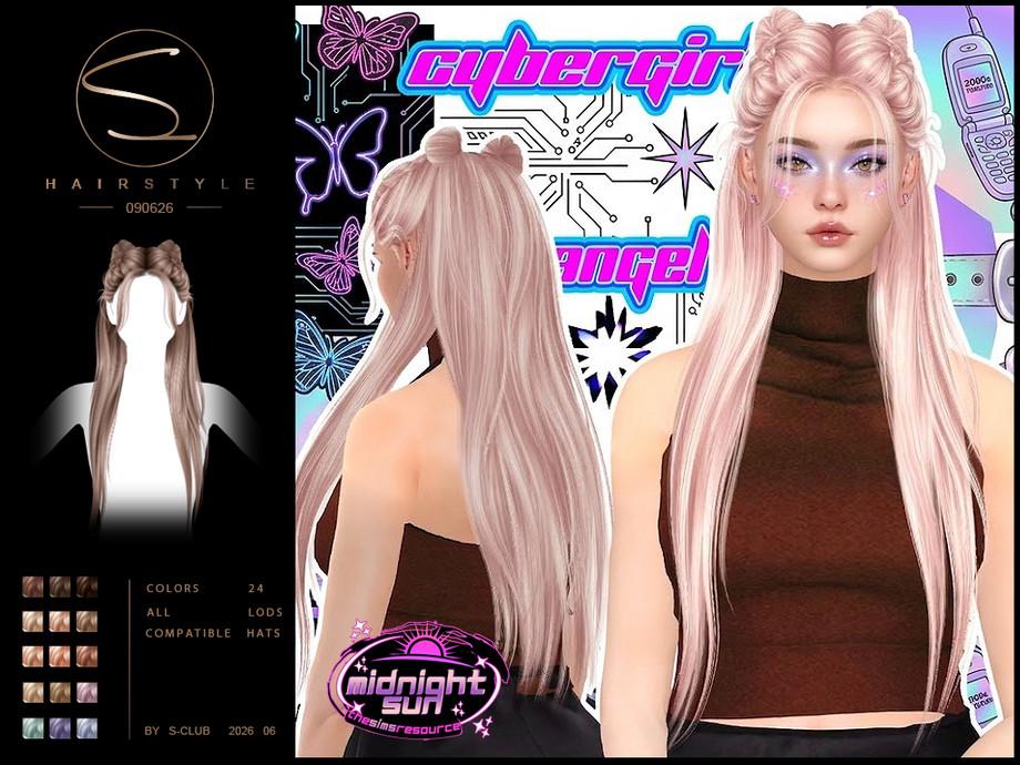 Женская прическа "BRAID LONG HAIRSTYLE MidnightSun"