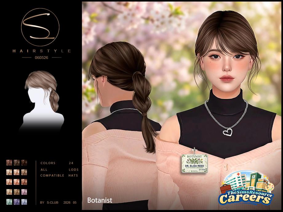 Женская прическа "BRAID PONYTAIL HAIRSTYLE-Careers Collection"