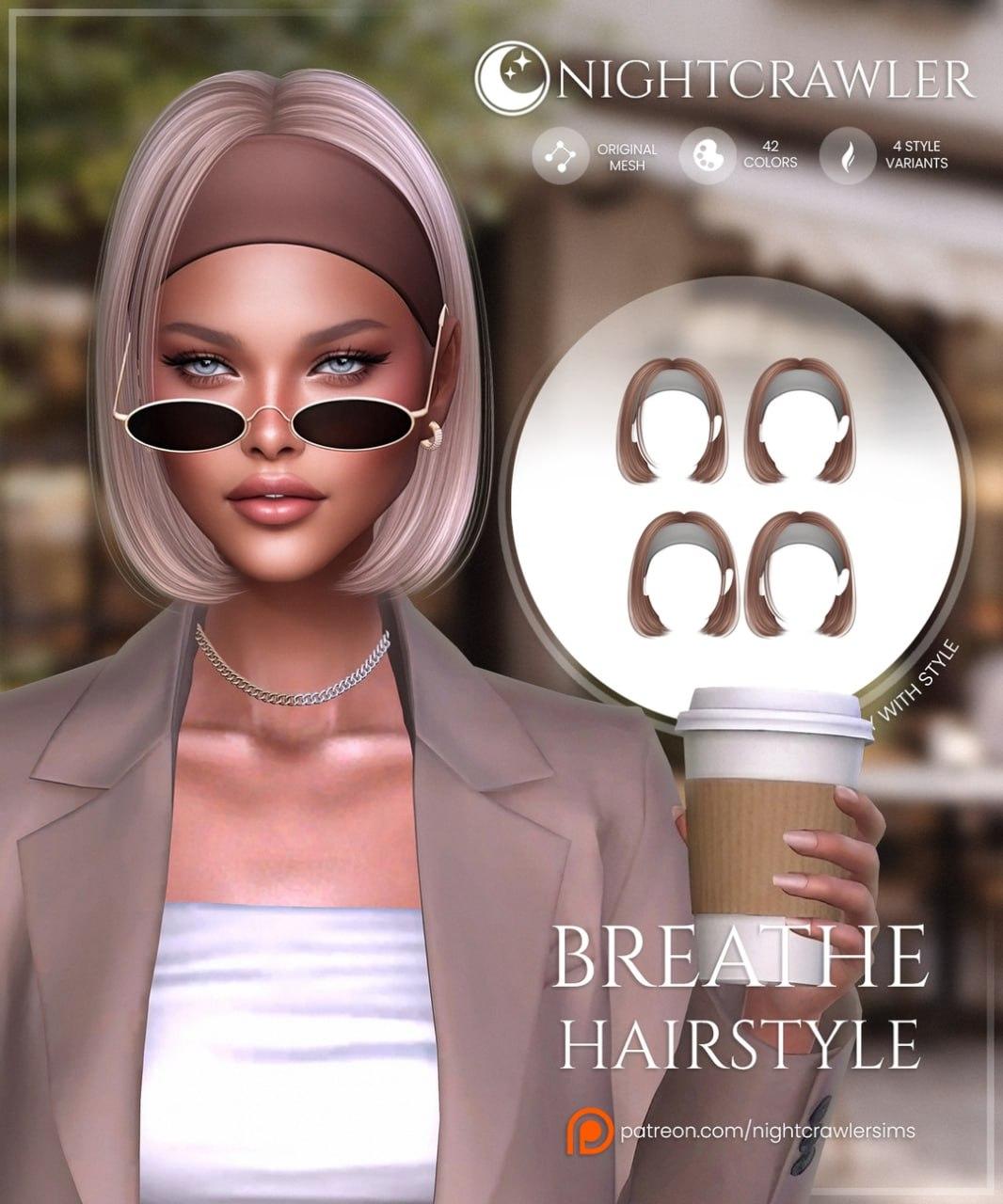 Женская прическа "BREATHE HAIR"