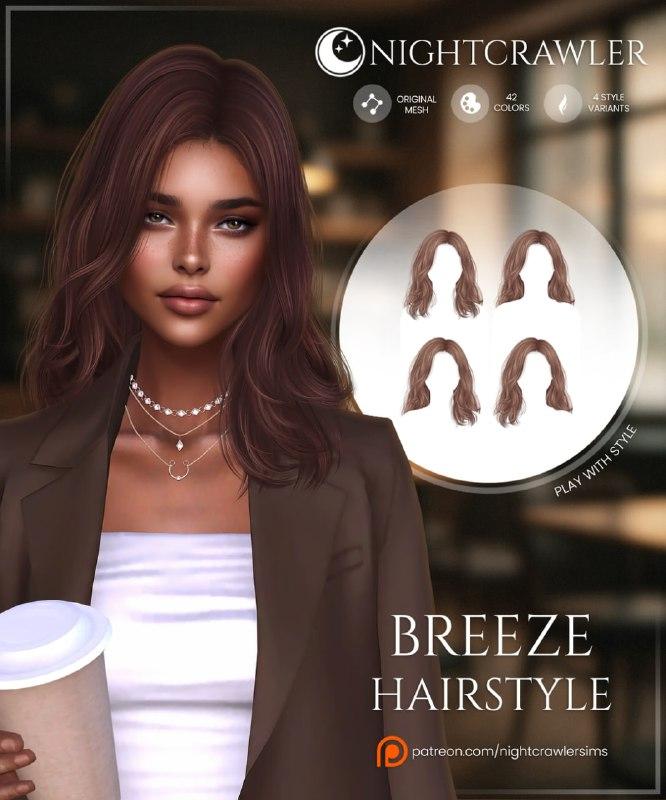 Женская прическа "BREEZE HAIR"