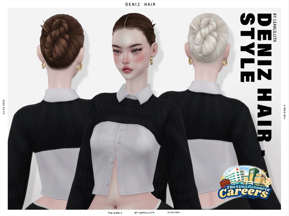 Женская прическа "Careers Collection Deniz Bun Hairstyle"