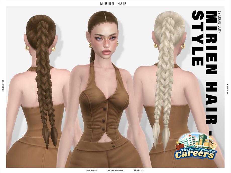 Женская прическа "Careers Collection Mirien Double Braid Hairstyle"