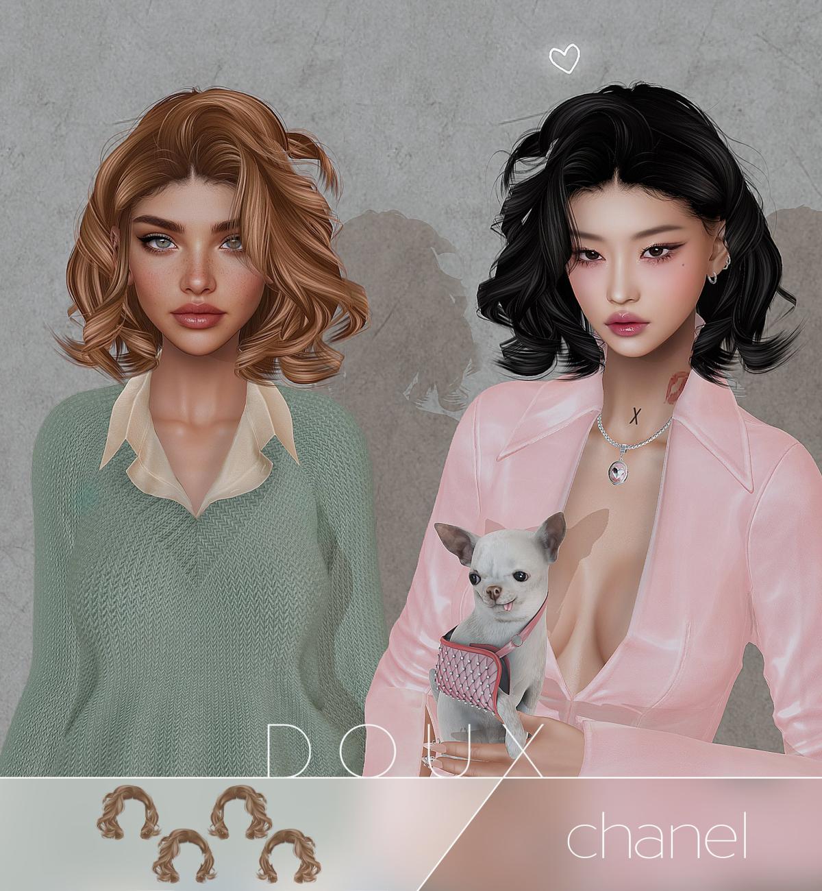 Женская прическа "Chanel Hairstyle"