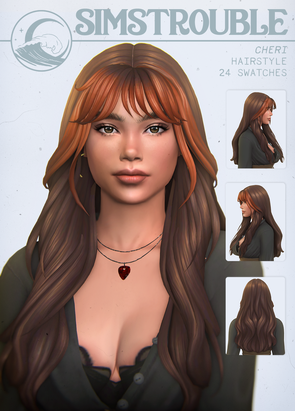 Женская прическа "Cherie Hairstyle"