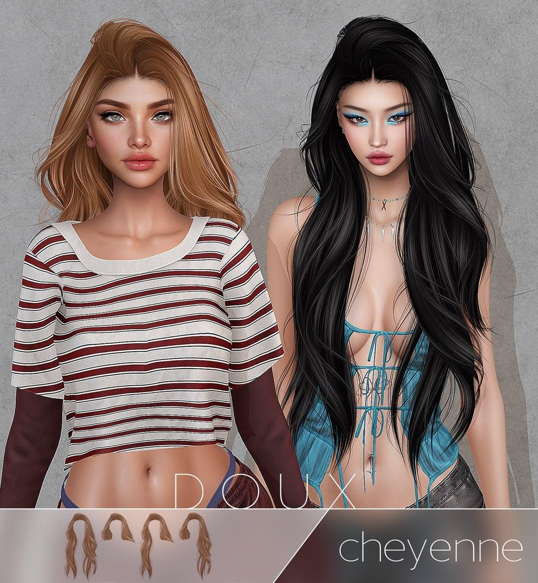 Женская прическа "Cheyenne"