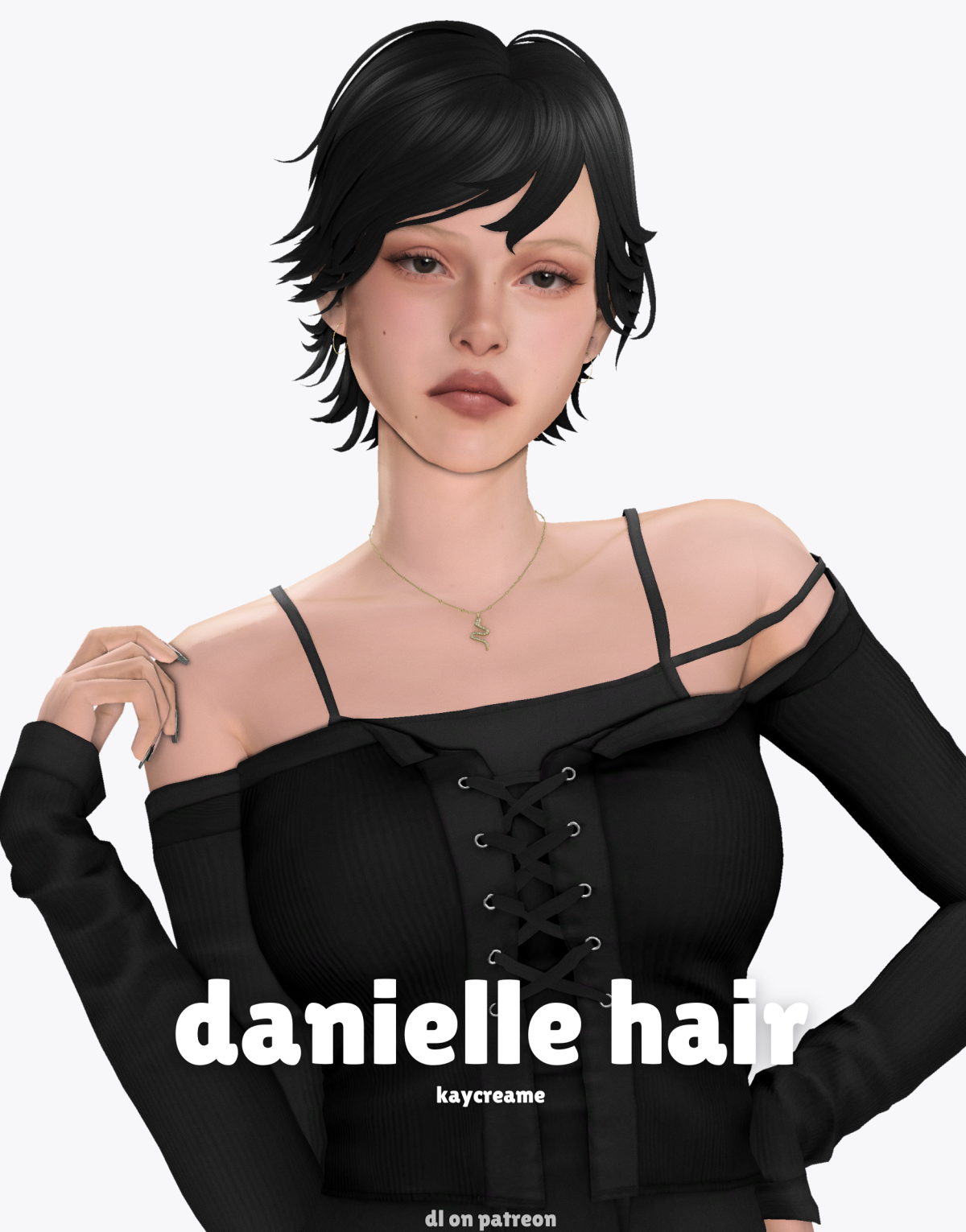 Женская прическа "danielle hair"