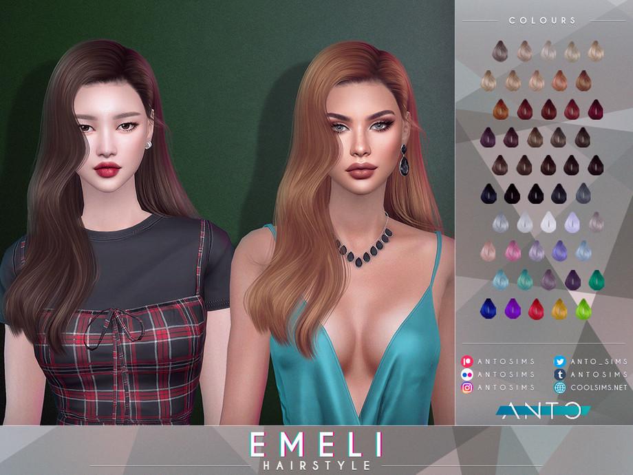 Женская прическа "Emeli Hairstyle"