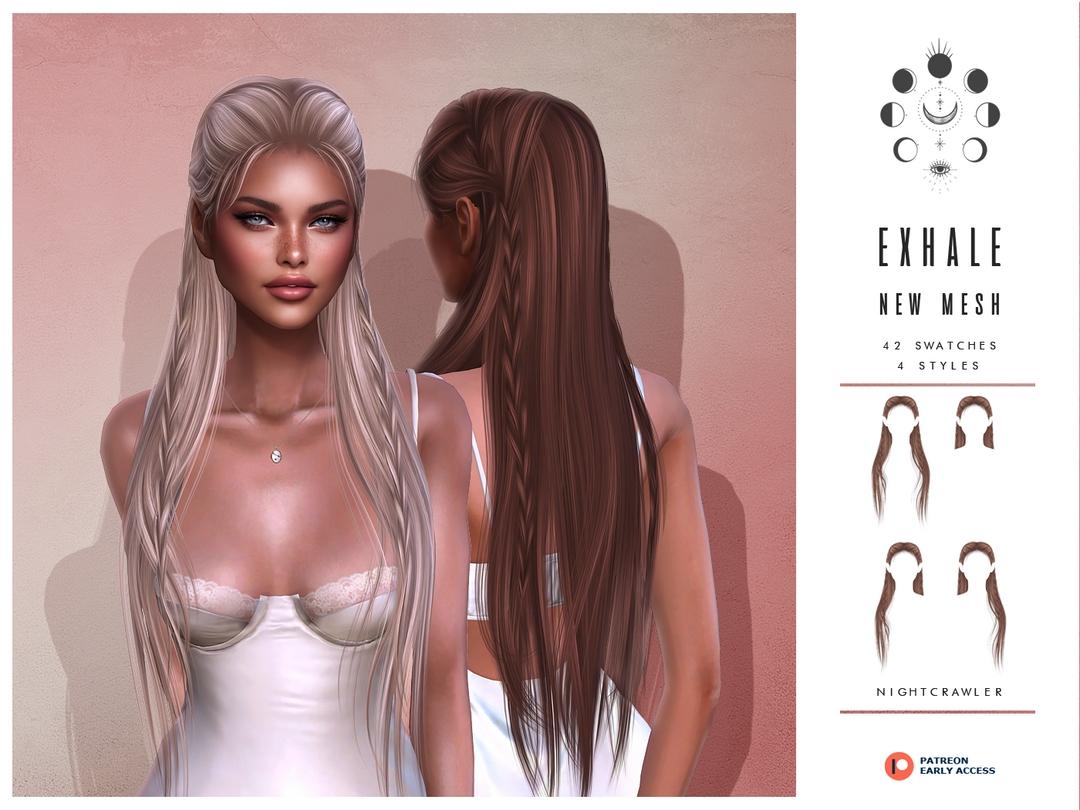 Женская прическа "EXHALE HAIR"