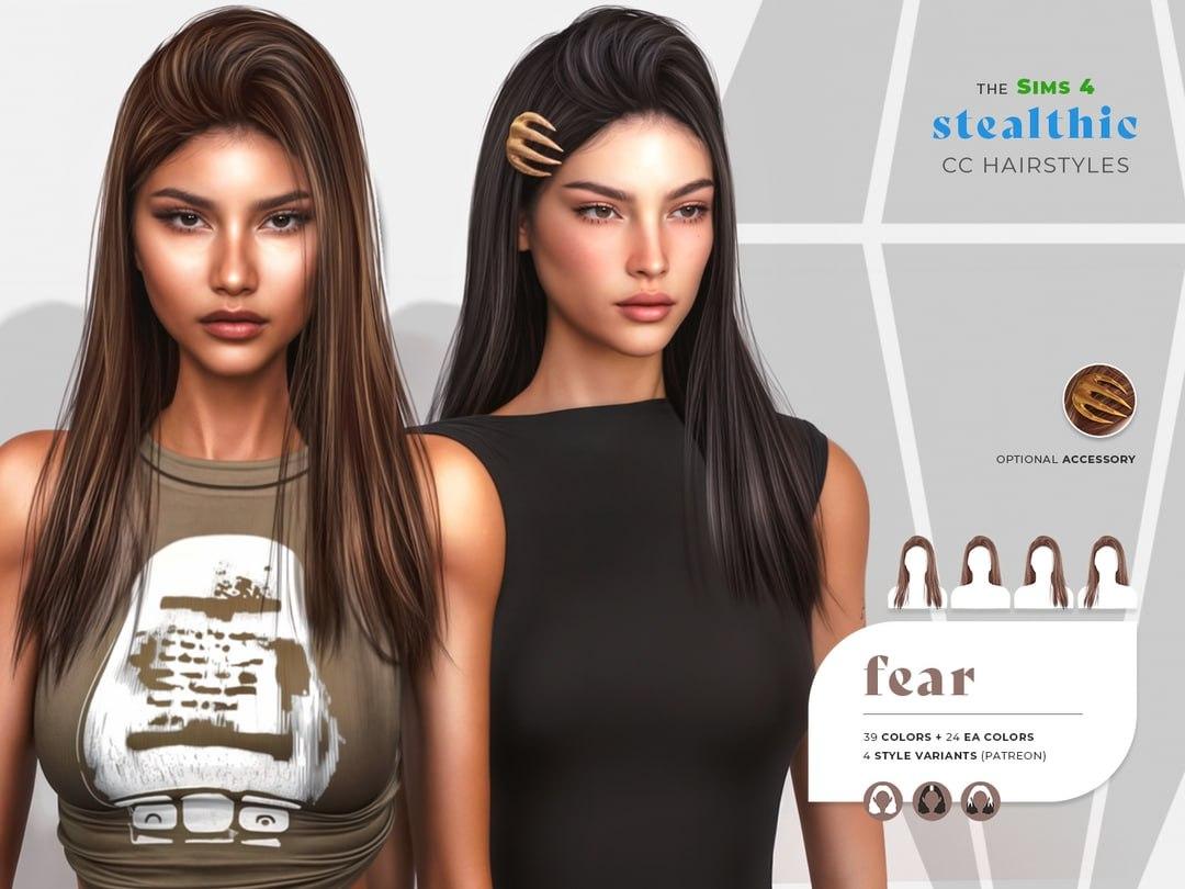 Женская прическа "Fear Hair"