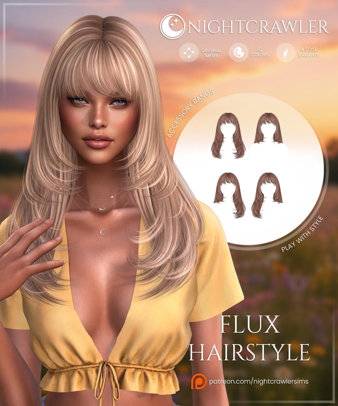 Женская прическа "FLUX HAIR"