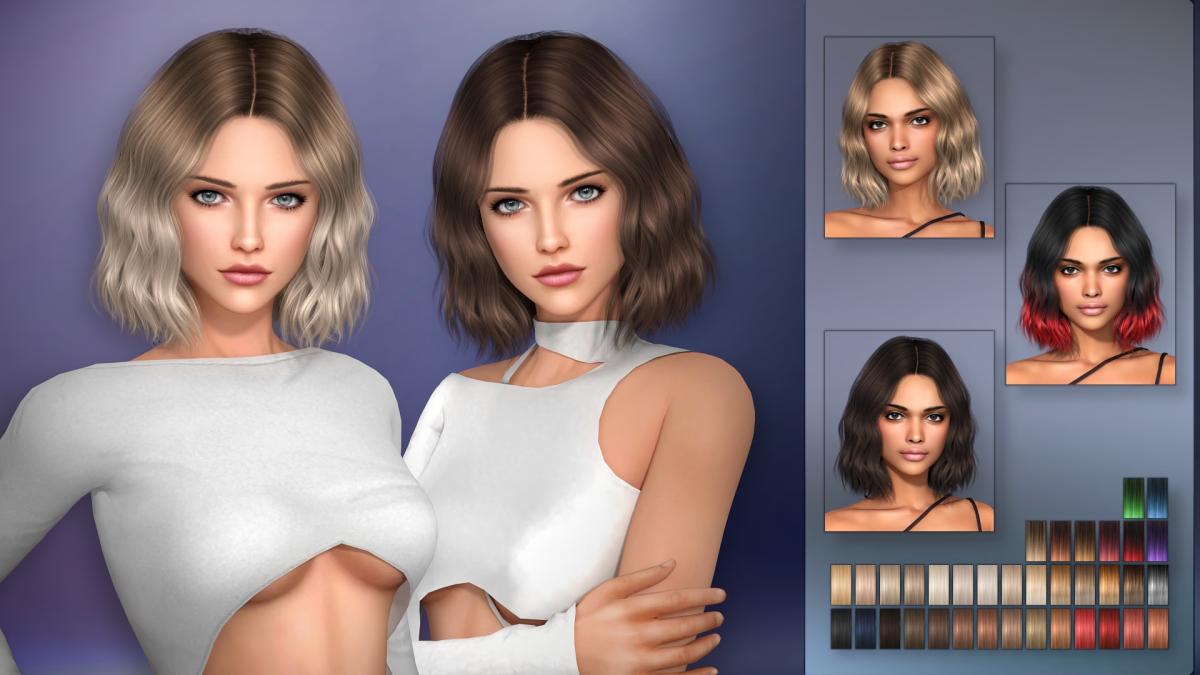 Женская прическа "Frankie Hair"