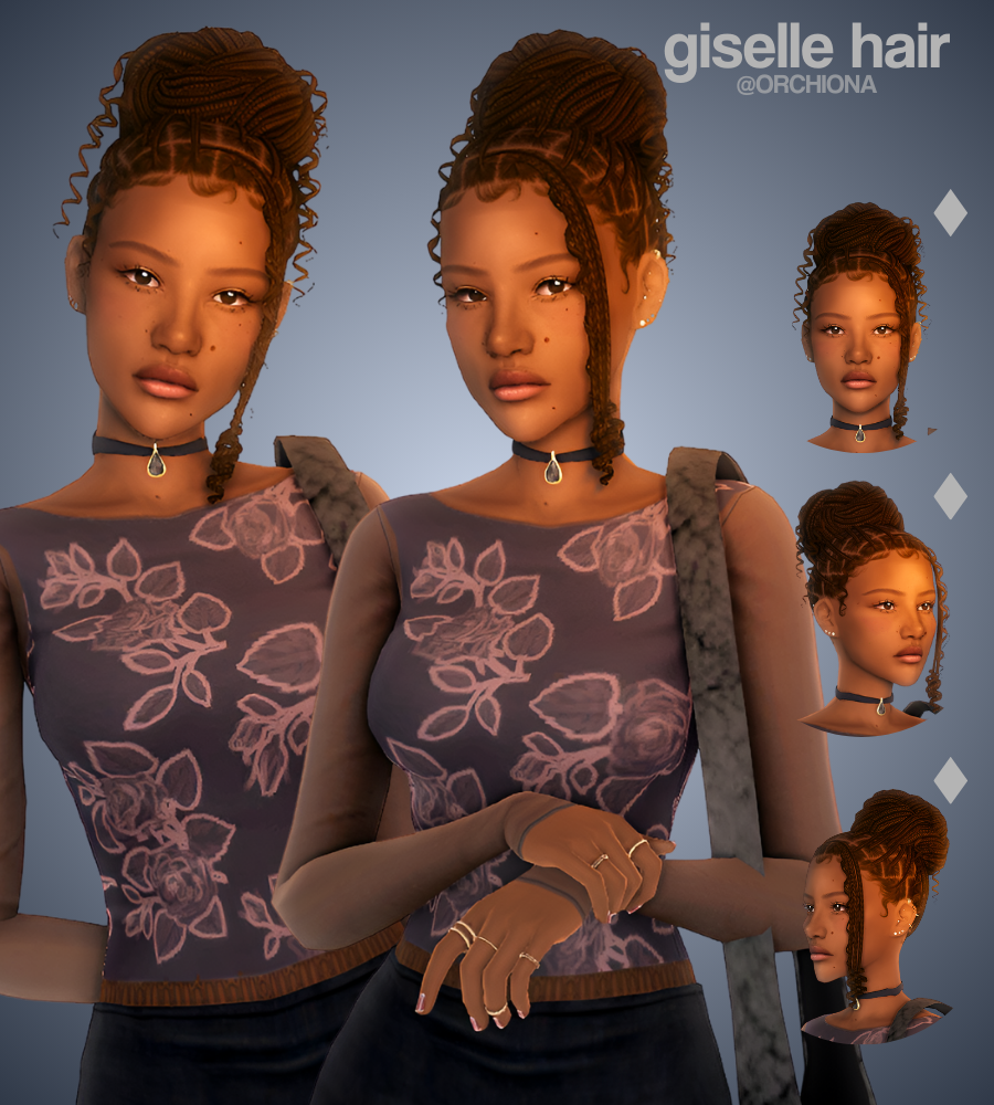 Женская прическа "giselle hair"